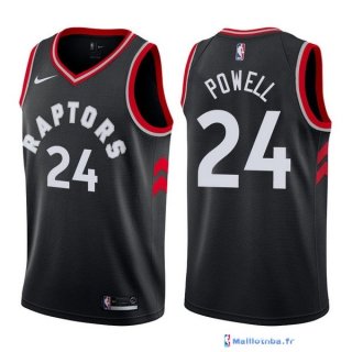 Maillot NBA Pas Cher Toronto Raptors Norman Powell 24 Noir Statement 2017/18