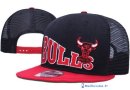 Bonnet NBA Chicago Bulls 2016 Noir Rouge 3