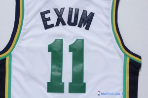 Maillot NBA Pas Cher Utah Jazz Dante Exum 11 Blanc