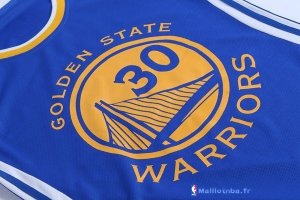 Maillot NBA Pas Cher Golden State Warriors Femme Stephen Curry 30 Bleu