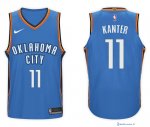 Maillot NBA Pas Cher Oklahoma City Thunder Enes Kanter 11 Bleu Icon 2017/18