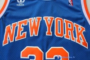 Maillot NBA Pas Cher New York Knicks Patrick Ewing 33 Bleu