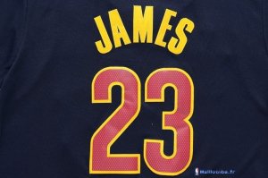 Maillot NBA Pas Cher MC Cleveland Cavaliers LeBron James 23 Noir