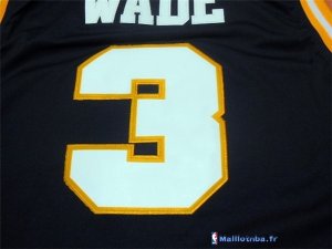 Maillot NCAA Pas Cher Marquette Dwyane Wade 3 Bleu