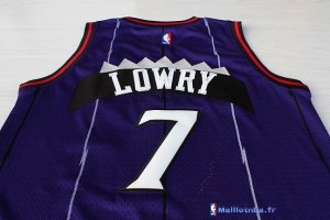 Maillot NBA Pas Cher Toronto Raptors Kyle Lowry 7 Retro Pourpre