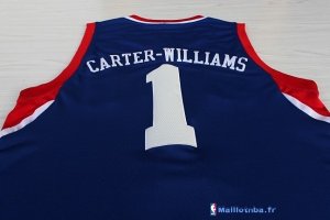 Maillot NBA Pas Cher Philadelphia Sixers Michael Carter Williams 1 Bleu