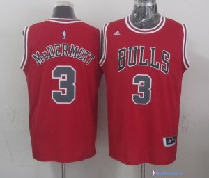 Maillot NBA Pas Cher Chicago Bulls Doug McDermott 3 Rouge