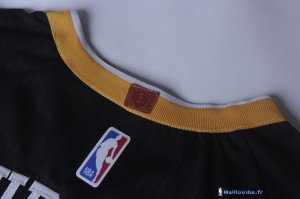 Maillot NBA Pas Cher Golden State Warriors Kevin Durant 35 Noir 2017/18