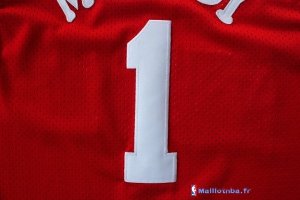 Maillot NBA Pas Cher Houston Rockets Tracy McGrady 1 Retro Rouge