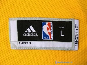 Maillot NBA Pas Cher Denver Nuggets Kenneth Faried 35 Jaune