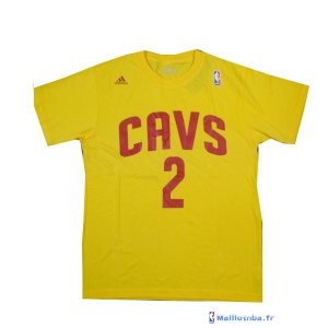 Maillot NBA Pas Cher ML Cleveland Cavaliers Irving 2 Jaune