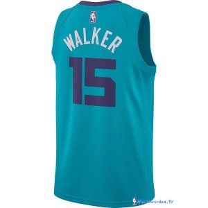 Maillot NBA Pas Cher Charlotte Hornets Kemba Walker 15 Vert Icon 2017/18