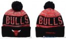 Tricoter un Bonnet NBA Chicago Bulls 2016 Rouge Noir