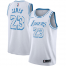 Maillot Los Angeles Lakers LeBron James Nike White 2020/21
