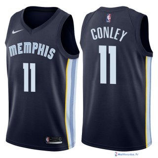 Maillot NBA Pas Cher Memphis Grizzlies Mike Conley 11 Marine Icon 2017/18