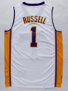 Maillot NBA Pas Cher Los Angeles Lakers D'Angelo Russell 1 Blanc