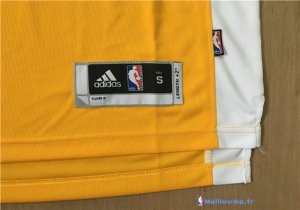 Maillot NBA Pas Cher Golden State Warriors Stephen Curry 30 Jaune