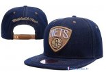 Bonnet NBA Brooklyn Nets 2016 Retro Bleu