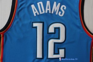 Maillot NBA Pas Cher Oklahoma City Thunder Steven Adams 12 Bleu