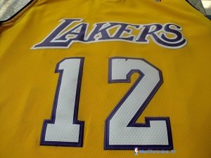 Maillot NBA Pas Cher Los Angeles Lakers Dwight Howard 12 Jaune