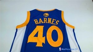 Maillot NBA Pas Cher Golden State Warriors Harrison Barnes 40 Bleu