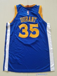 Maillot NBA Pas Cher Golden State Warriors Junior Kevin Durant 35 Bleu 2017/18