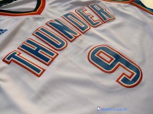 Maillot NBA Pas Cher Oklahoma City Thunder Serge Ibaka 9 Blanc