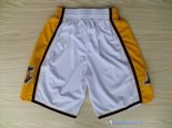 Pantalon NBA Pas Cher Los Angeles Lakers Blanc 01