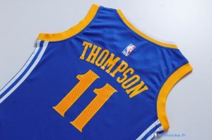 Maillot NBA Pas Cher Golden State Warriors Femme Klay Thompson 11 Bleu