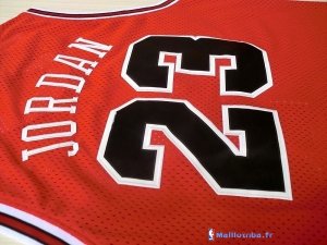 Maillot NBA Pas Cher Chicago Bulls Michael Jordan 23 Retro Rouge