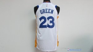 Maillot NBA Pas Cher Golden State Warriors Draymond Green 23 Blanc 2017/18