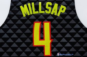 Maillot NBA Pas Cher Atlanta Hawks Paul Millsap 4 Noir