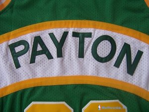Maillot NBA Pas Cher Seattle Supersonics Gary Payton 20 Vert