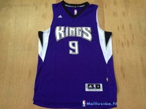 Maillot NBA Pas Cher Sacramento Kings Rajon Rondo 9 Pourpre