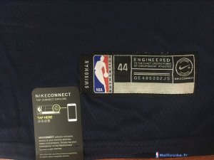 Maillot NBA Pas Cher Denver Nuggets Nikola Jokic 15 Nike Marine Ville 2017/18