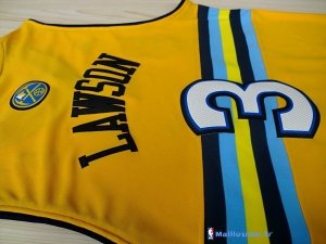 Maillot NBA Pas Cher Denver Nuggets Allen Iverson 3 Jaune