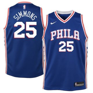 Philadelphia 76ers Ben Simmons Nike Royal Swingman Jersey - Icon Edition