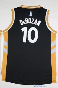 Maillot NBA Pas Cher Toronto Raptors Junior Demar DeRozan 10 Noir