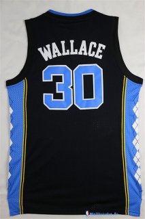 Maillot NCAA Pas Cher North Carolina Rasheed Wallace 30 Noir