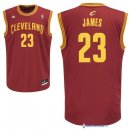 Maillot NBA Pas Cher Cleveland Cavaliers LeBron James 23 Rouge