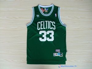 Maillot NBA Pas Cher Boston Celtics Larry Joe 33 Bird Vert