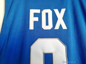 Maillot NCAA Pas Cher Kansas De'Aaron Fox 0 Bleu