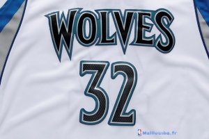 Maillot NBA Pas Cher Minnesota Timberwolves Karl Anthony 32 Towns Blanc