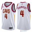 Maillot NBA Pas Cher Cleveland Cavaliers Iman Shumpert 4 Blanc Association 2017/18