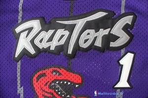 Maillot NBA Pas Cher Toronto Raptors Tracy McGrady 1 Retro Pourpre