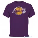 T-Shirt NBA Pas Cher Los Angeles Lakers Pourpre
