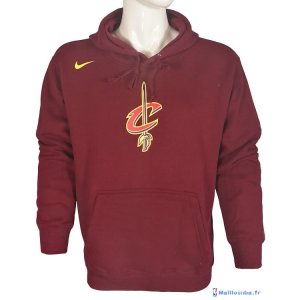 Sweat Capuche NBA Cleveland Cavaliers Nike Granate