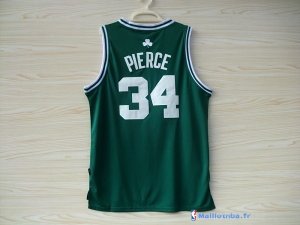 Maillot NBA Pas Cher Boston Celtics Paul Pierce 34 Vert Blanc