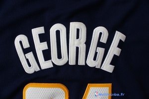 Maillot NBA Pas Cher Indiana Pacers Paul George 24 Bleu