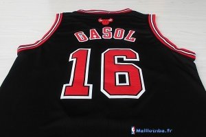 Maillot NBA Pas Cher Chicago Bulls Pau Gasol 16 Noir